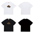 Bathing Shark and ape head print T Shirts NextBlock