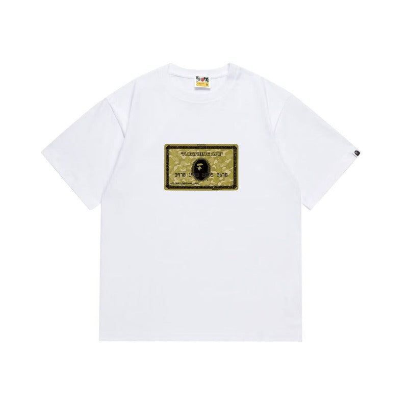 Bathing Shark and ape head print T Shirts NextBlock