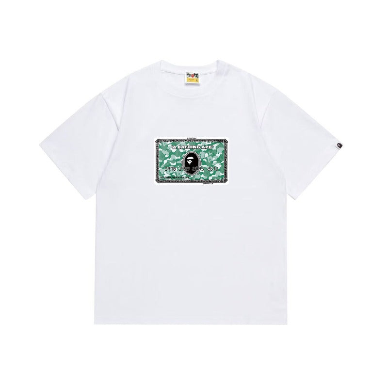 Bathing Shark and ape head print T Shirts NextBlock