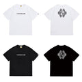Bathing Shark and ape head print T Shirts NextBlock