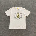Bathing Shark and ape head print T-Shirt NextBlock