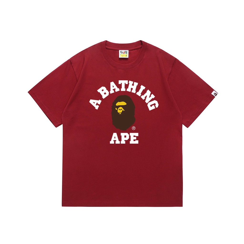 Bathing Shark and ape head print T Shirts NextBlock