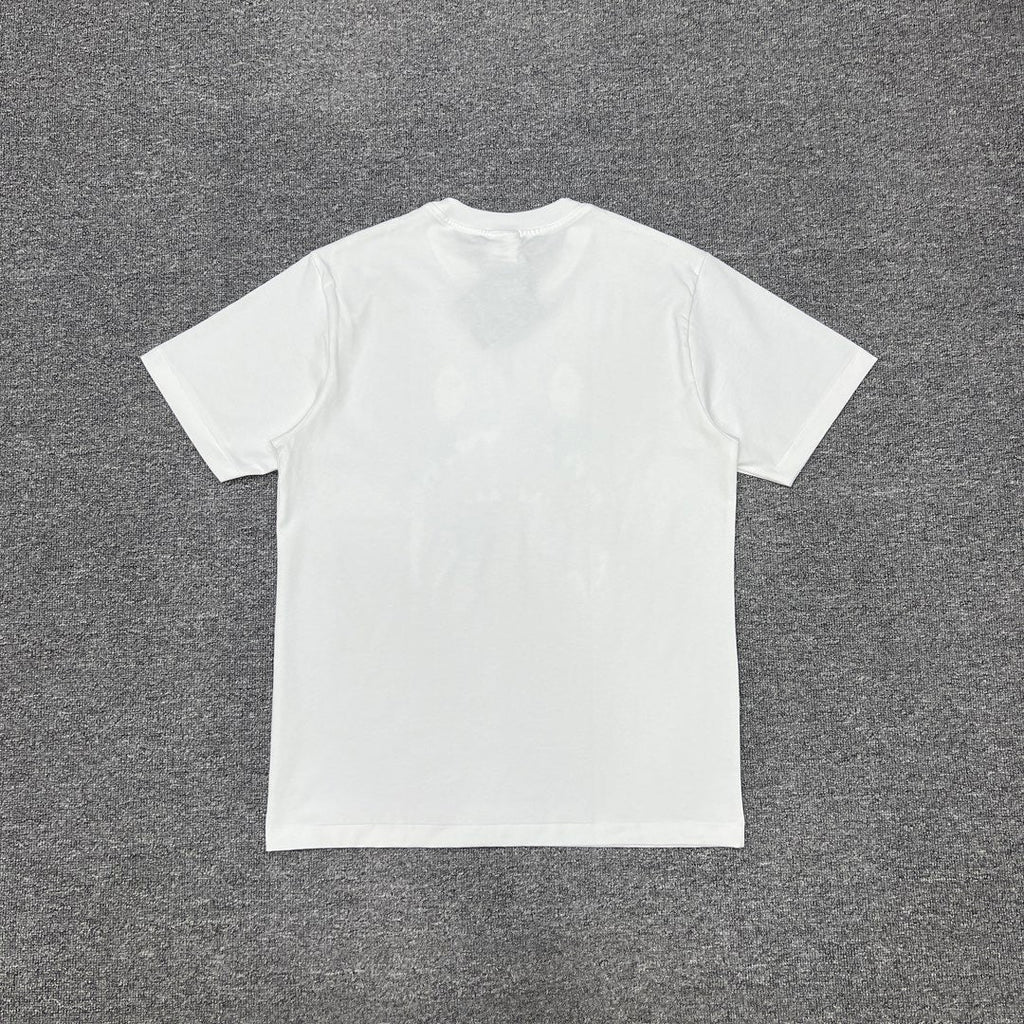 Bathing Shark and ape head print T-Shirt NextBlock