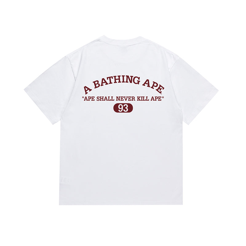 Bathing Shark and ape head print T Shirt NextBlock