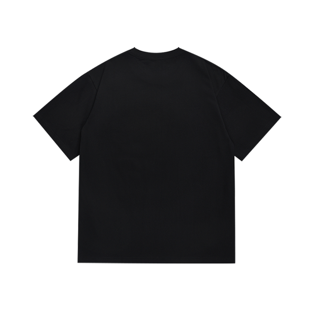 Bathing Shark and ape head print T Shirts NextBlock