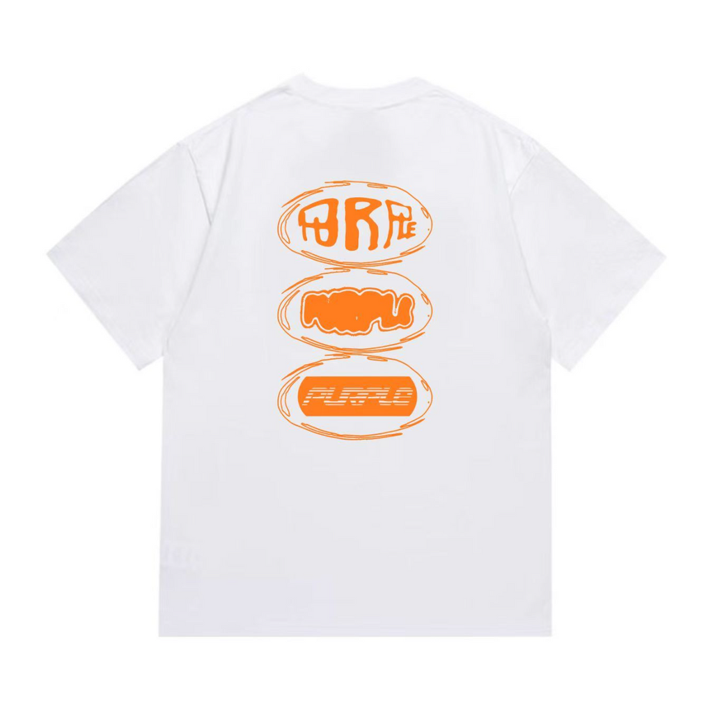 Bathing Shark and ape head print T-Shirt NextBlock