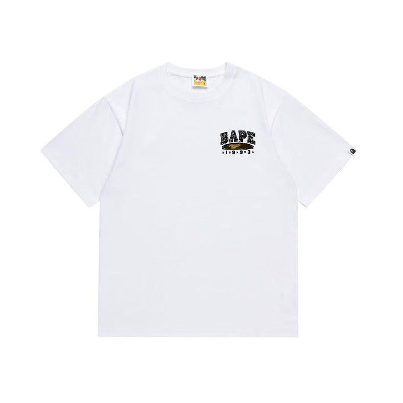 Bathing Shark and ape head print T Shirts NextBlock