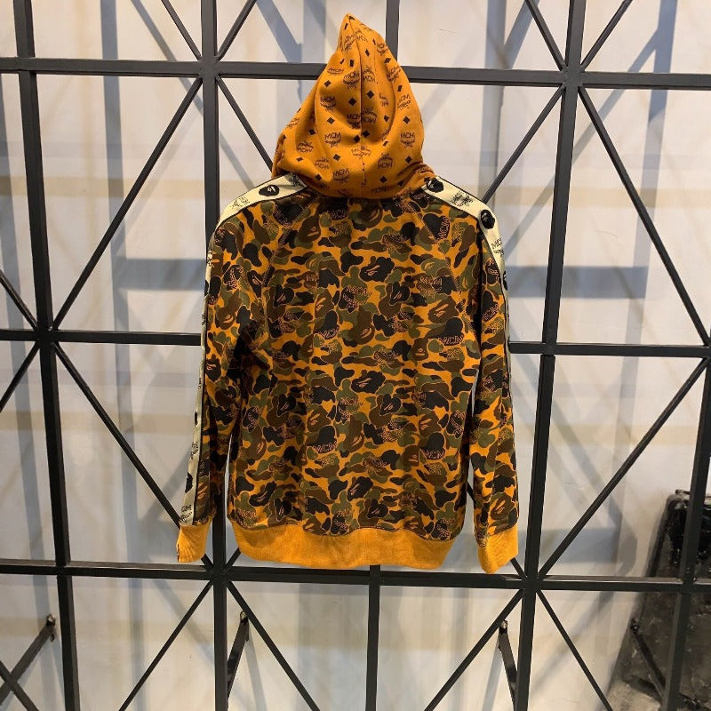 Bathing Shark and ape head print hoode BAPE mcm joint name NextBlock