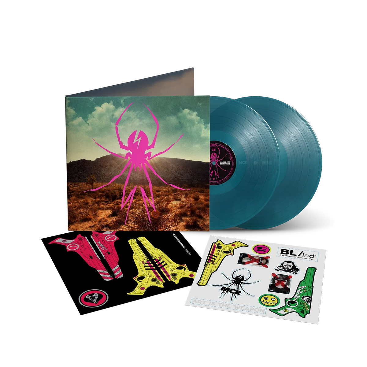 My Chemical Romance - Danger Days: The True Lives Of The Fabulous Killjoys (2xLP, sea blue vinyl)