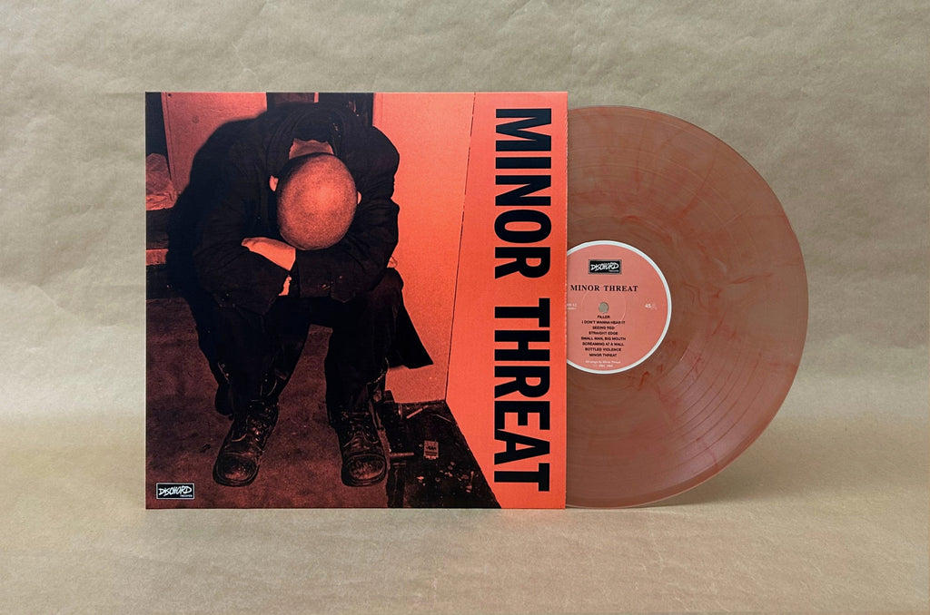 Minor Threat - s/t (LP, 'Crystal Red Method; vinyl/fluorescent and metallic red sleeve)