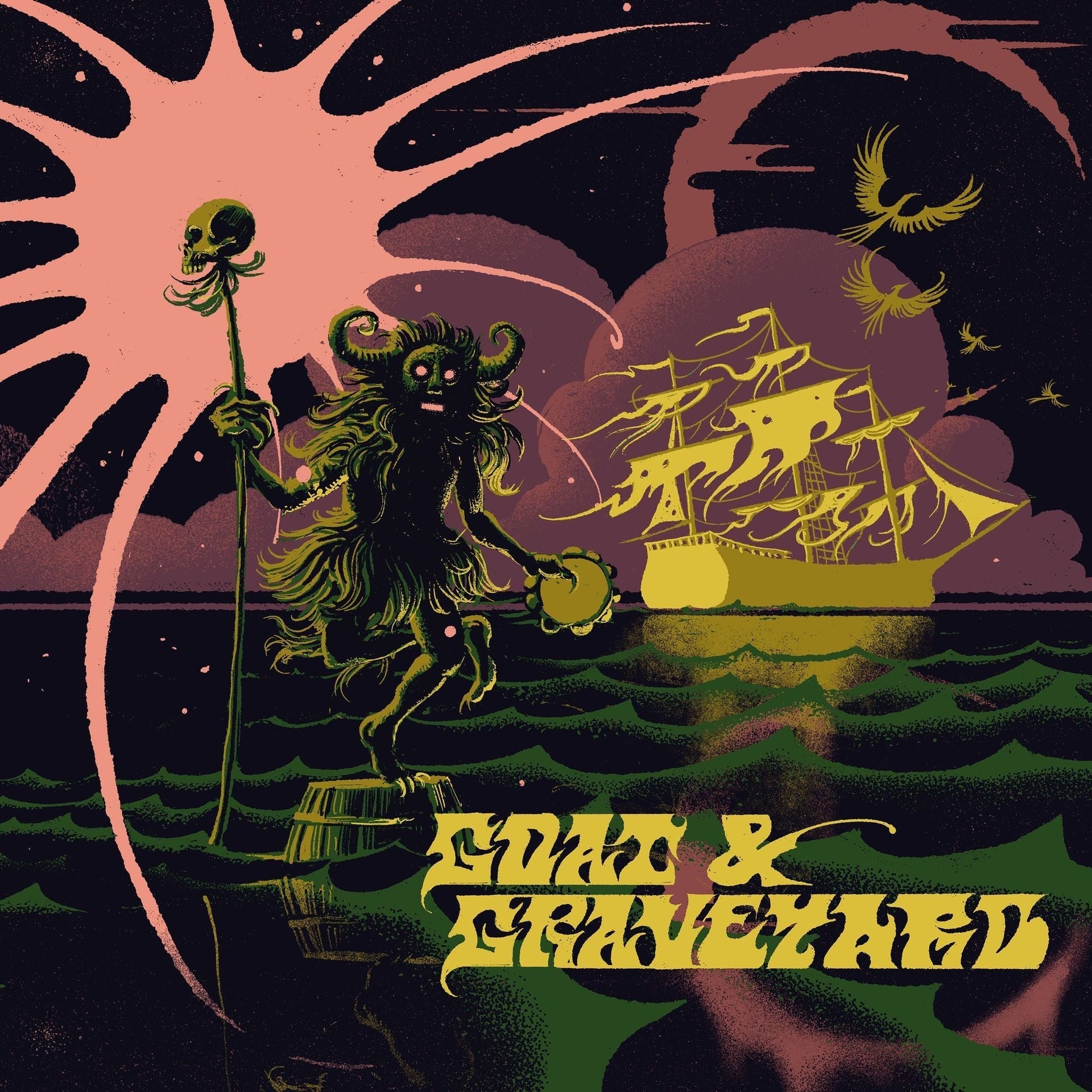 [RSD25] Goat and Graveyard - Ship Of Fools/Light As A Feather (Coloured Vinyl)