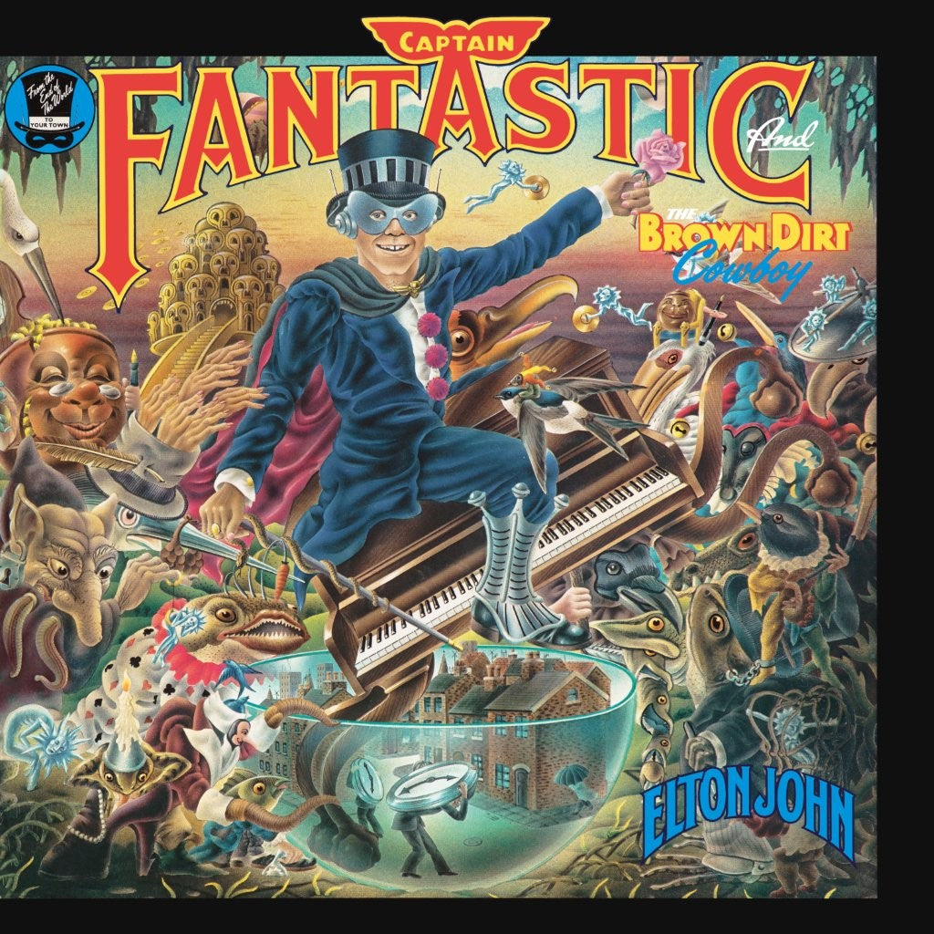 Elton John - Captain Fantastic And The Brown Dirt Cowboy (2xLP, 50th ann, Tricolour)