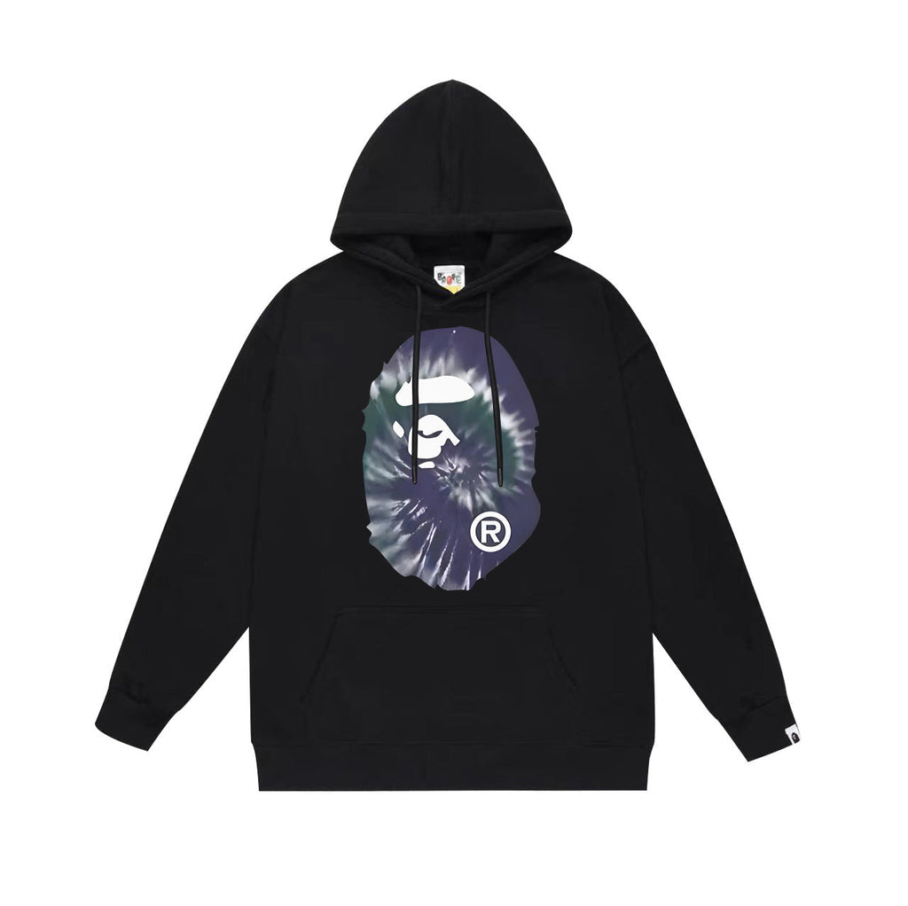 Bathing Shark and ape head print Hoodie Fall / Winter Hooded Sweater (Part 4) NextBlock