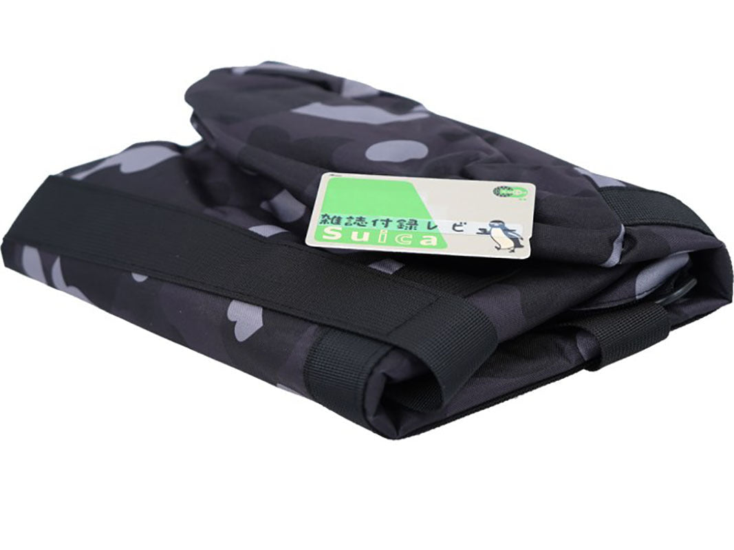 BAPE Bag black and white camouflage NextBlock