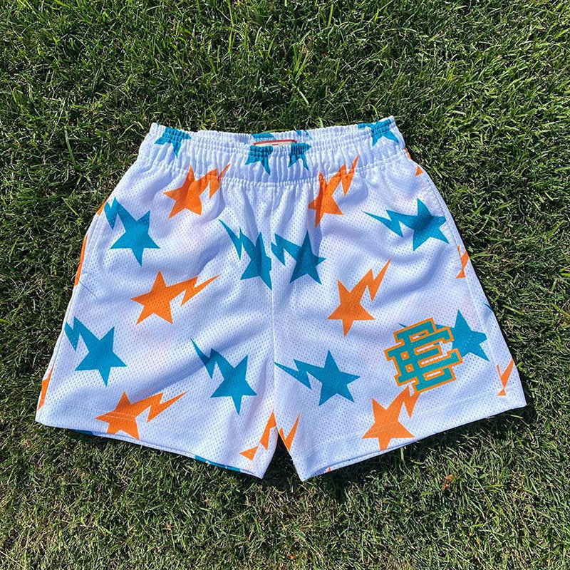 Bape Shorts Fitness Sports American Short-Length Pants Mesh Breathable and Loose NextBlock
