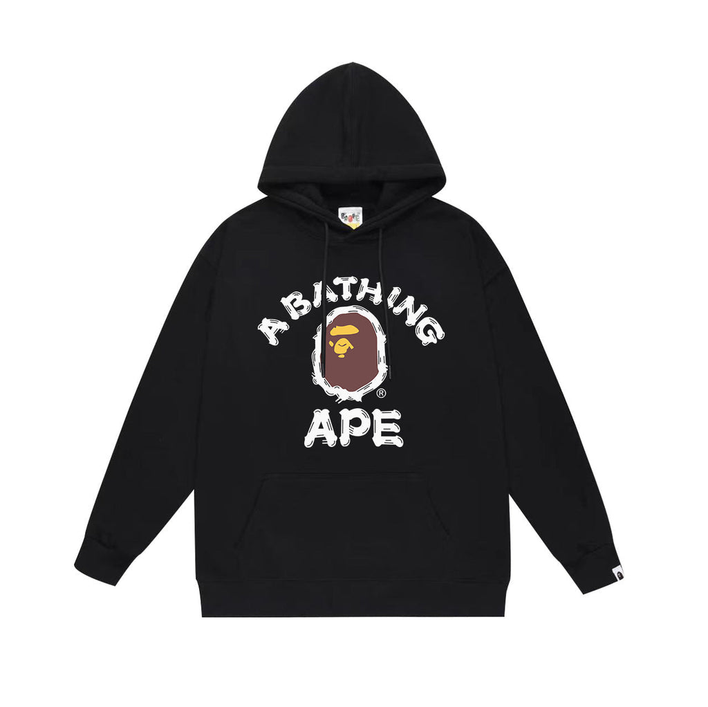 Bathing Shark and ape head print Hoodie Fall / Winter Hooded Sweater (Part 4) NextBlock