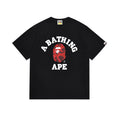 BAPE Bathing Shark and ape head print T Shirt NextBlock