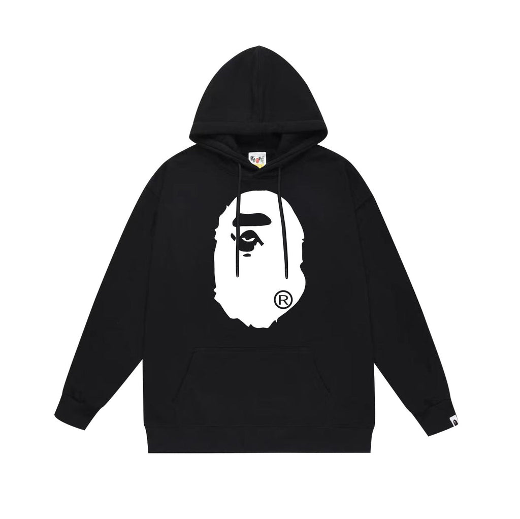 Bathing Shark and ape head print Hoodie Fall / Winter Hooded Sweater (Part 4) NextBlock