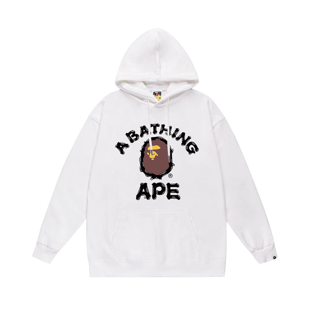 Bathing Shark and ape head print Hoodie Fall / Winter Hooded Sweater (Part 4) NextBlock