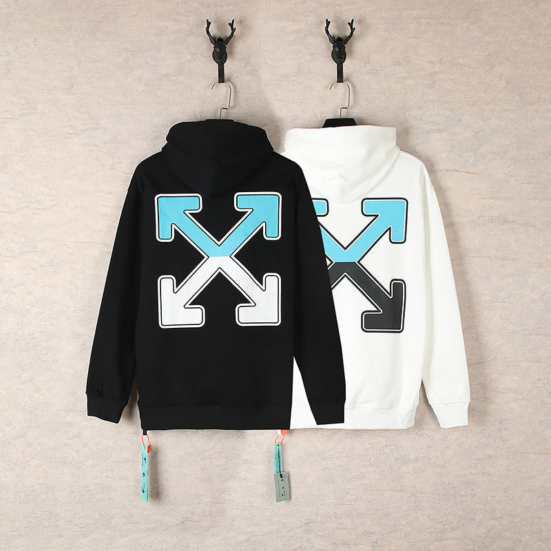 Off-White hoodie gradual change arrow hoodie NextBlock