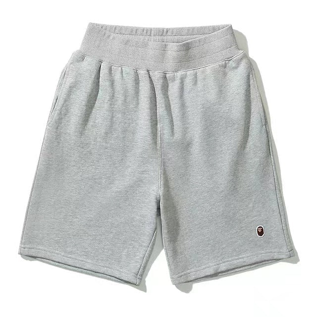 Bathing Shark and ape head print Shorts embroidered small label shark five-point pants casual straight beach pants NextBlock
