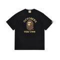 BAPE Bathing Shark and ape head print T Shirt NextBlock
