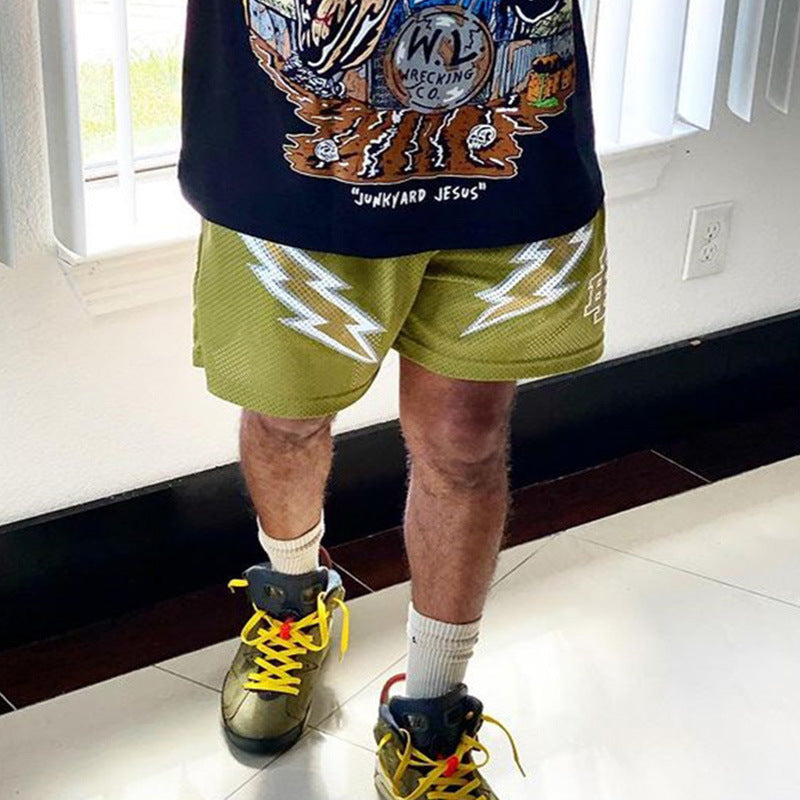 Bape Mesh Quick-Drying plus Size Basketball Shorts NextBlock