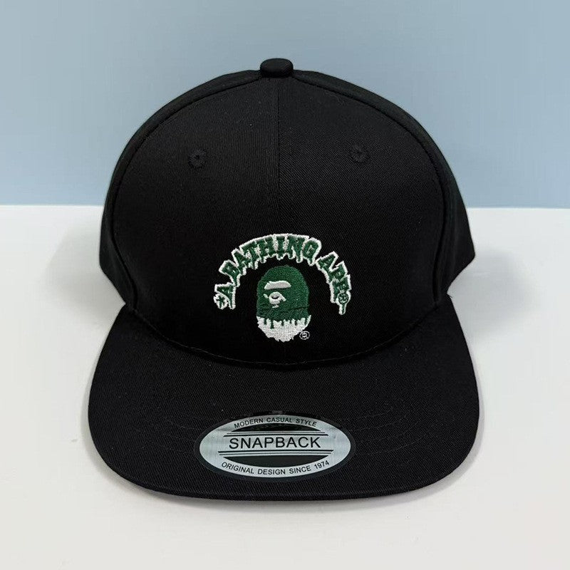 Bathing Shark and ape head print Hat Trendy brand ape head hat Sunshade sunscreen baseball cap Men's and women's simple NextBlock
