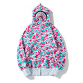 Bathing Shark and ape head print Hoodie Miami City Limited NextBlock