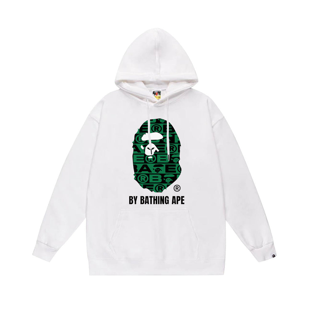 Bathing Shark and ape head print Hoodie Fall / Winter Hooded Sweater (Part 3) NextBlock