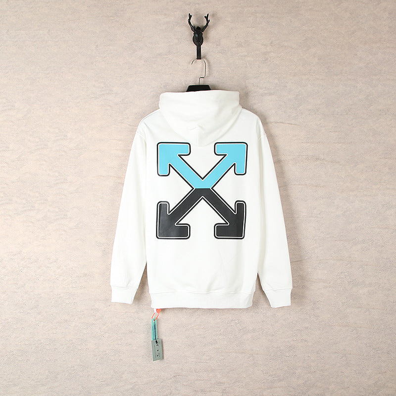 Off-White hoodie gradual change arrow hoodie NextBlock