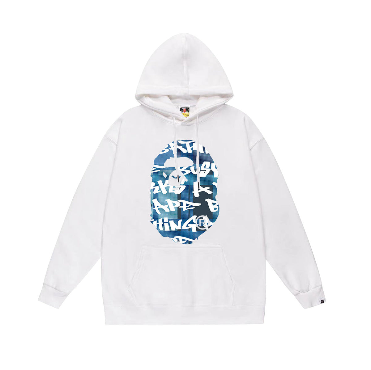 Bathing Shark and ape head print Hoodie Fall / Winter Hooded Sweater (Part 2) NextBlock