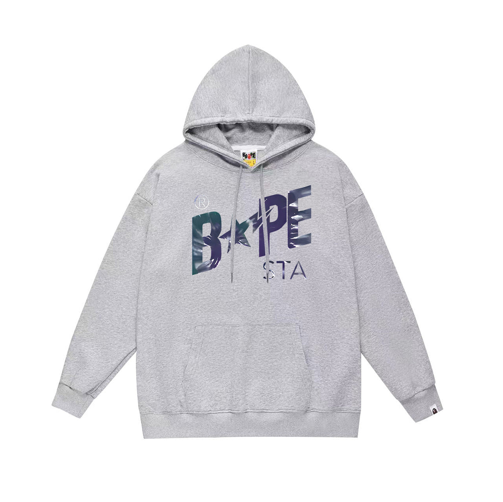 Bathing Shark and ape head print Hoodie Fall / Winter Hooded Sweater (Part 5) NextBlock