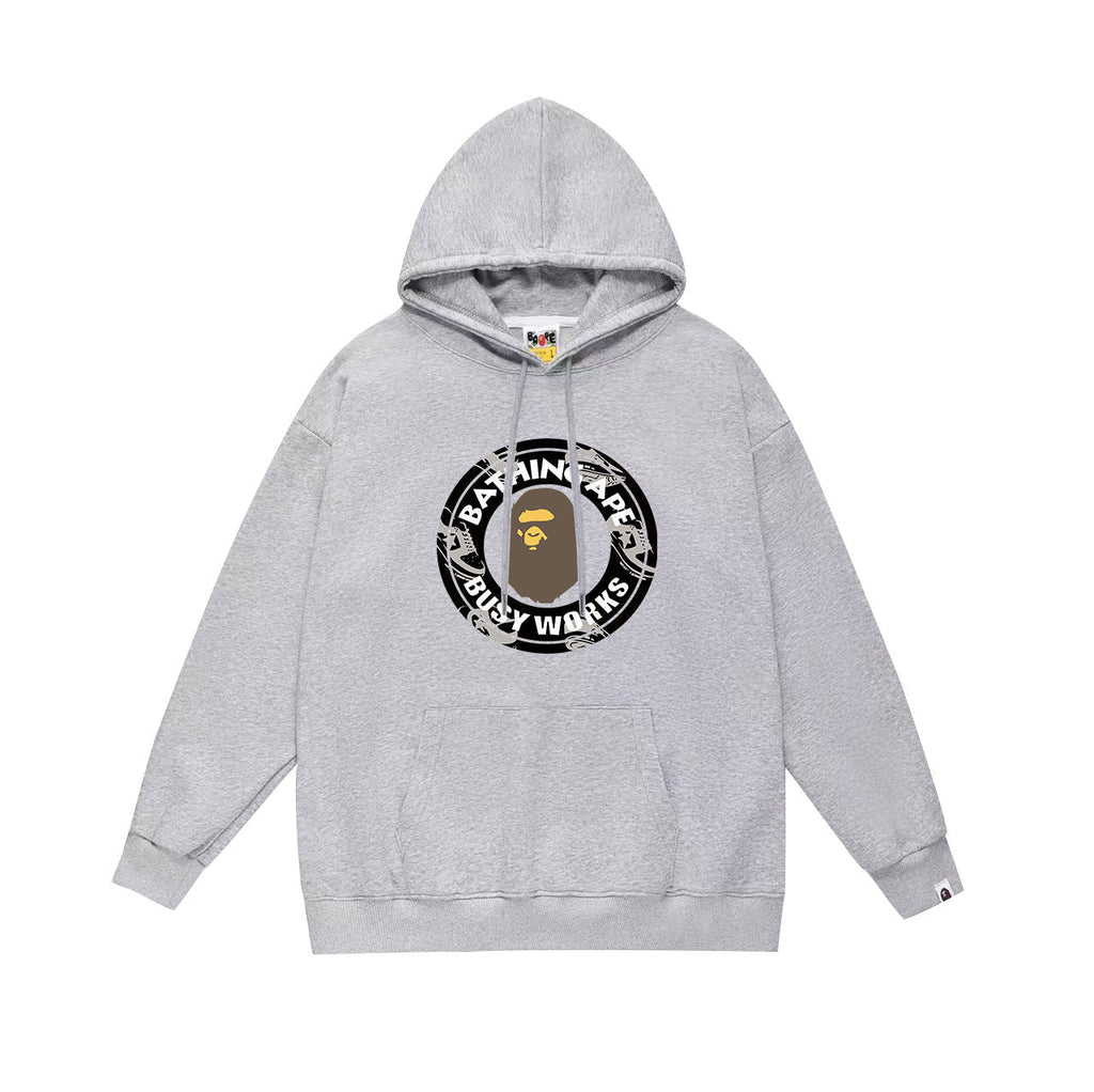 Bathing Shark and ape head print Hoodie Fall / Winter Hooded Sweater (Part 4) NextBlock