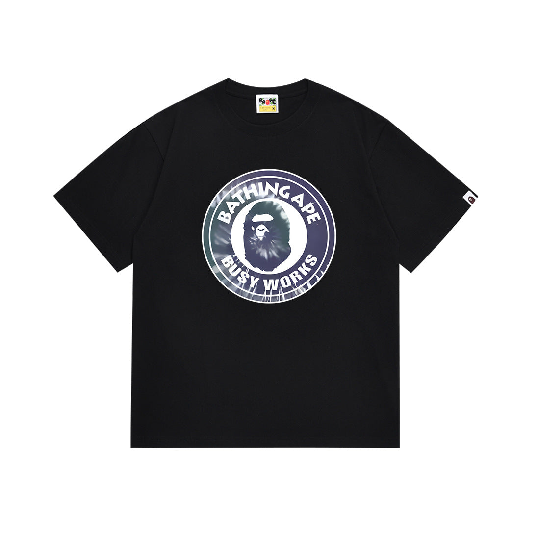 BAPE Bathing Shark and ape head print T Shirt NextBlock
