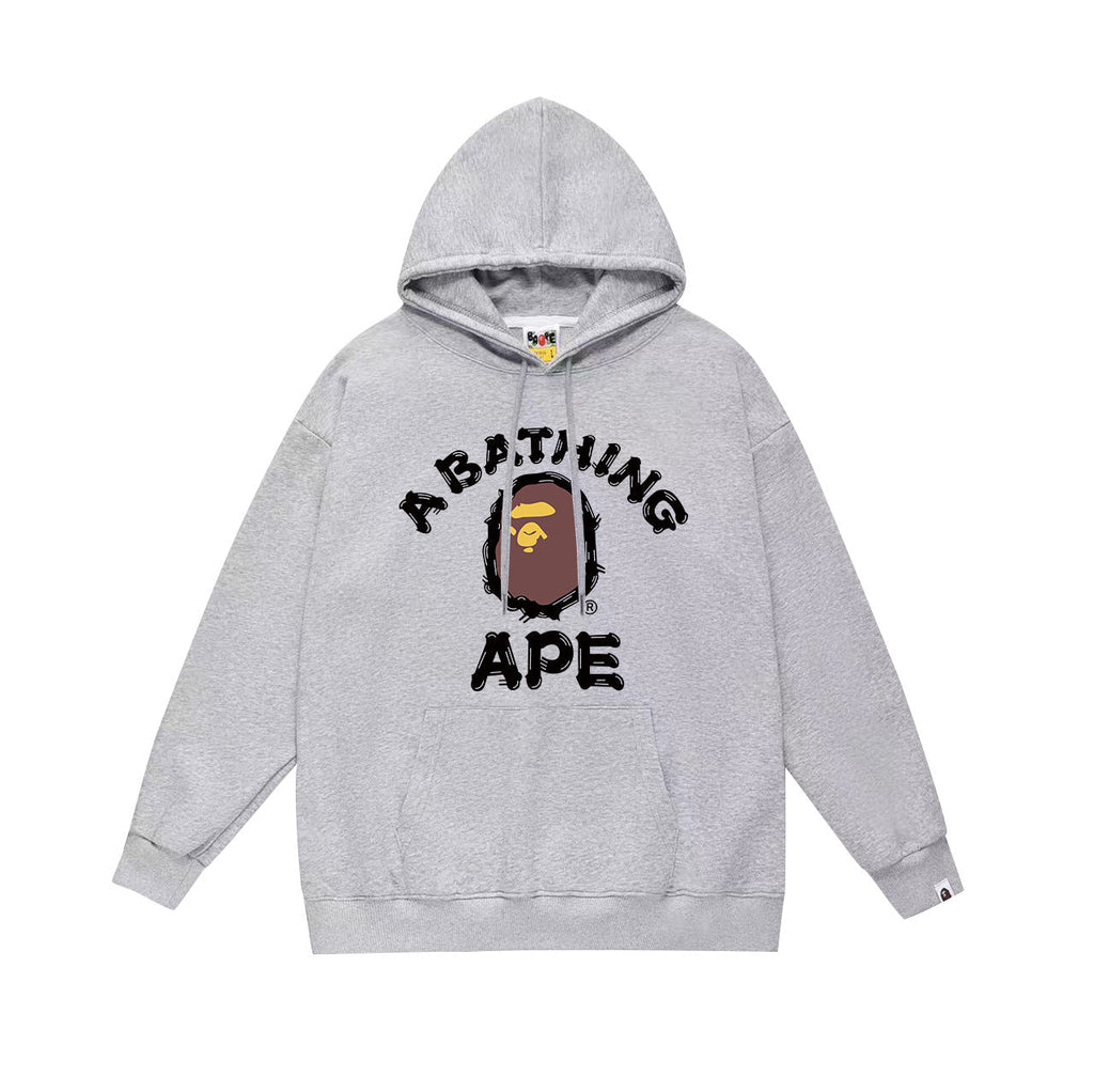 Bathing Shark and ape head print Hoodie Fall / Winter Hooded Sweater (Part 4) NextBlock
