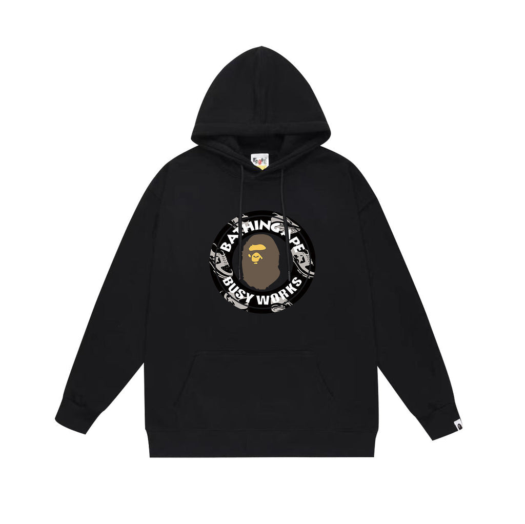 Bathing Shark and ape head print Hoodie Fall / Winter Hooded Sweater (Part 5) NextBlock