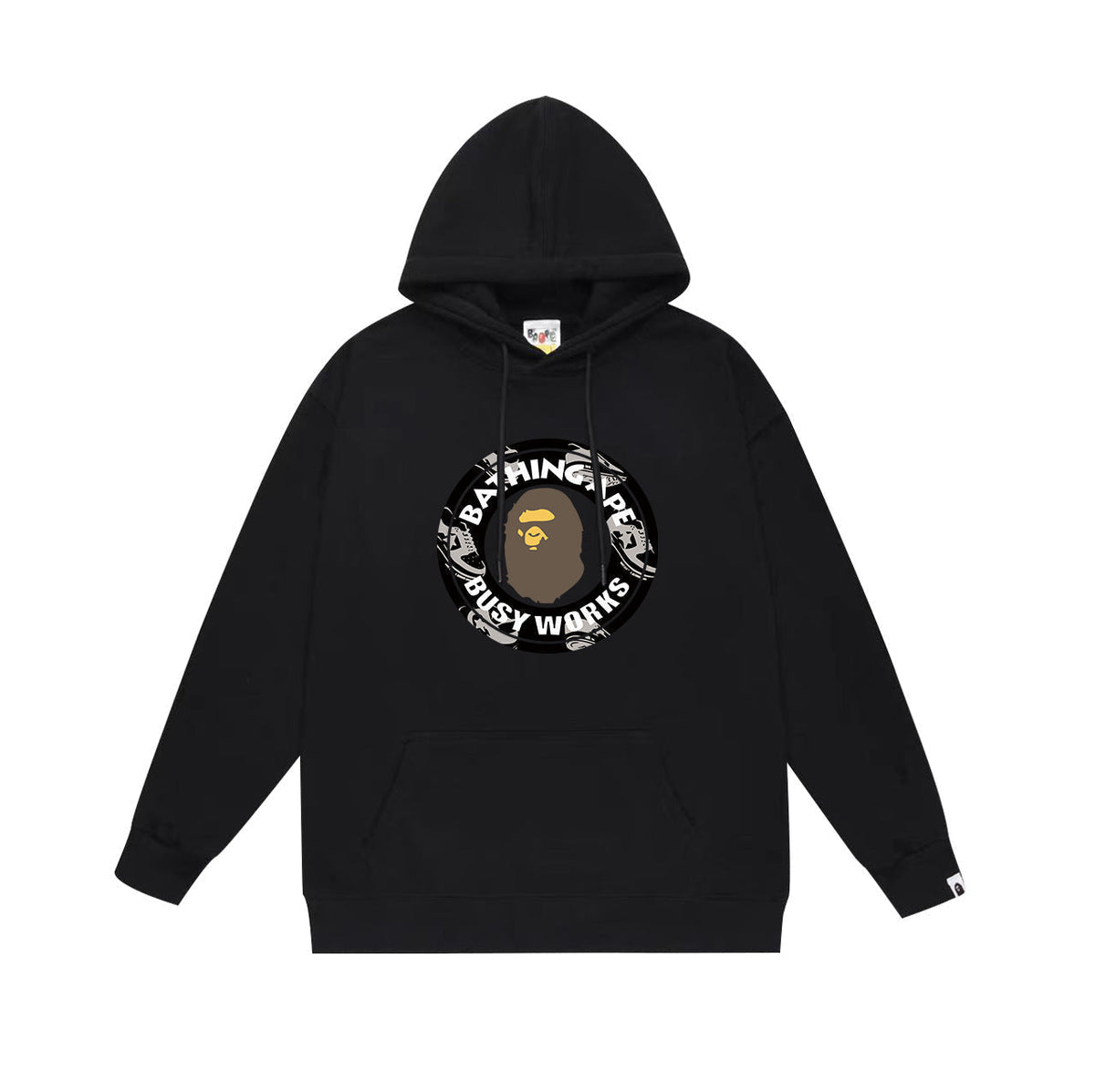 Bathing Shark and ape head print Hoodie Fall / Winter Hooded Sweater (Part 5) NextBlock