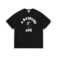 BAPE Bathing Shark and ape head print T Shirt NextBlock