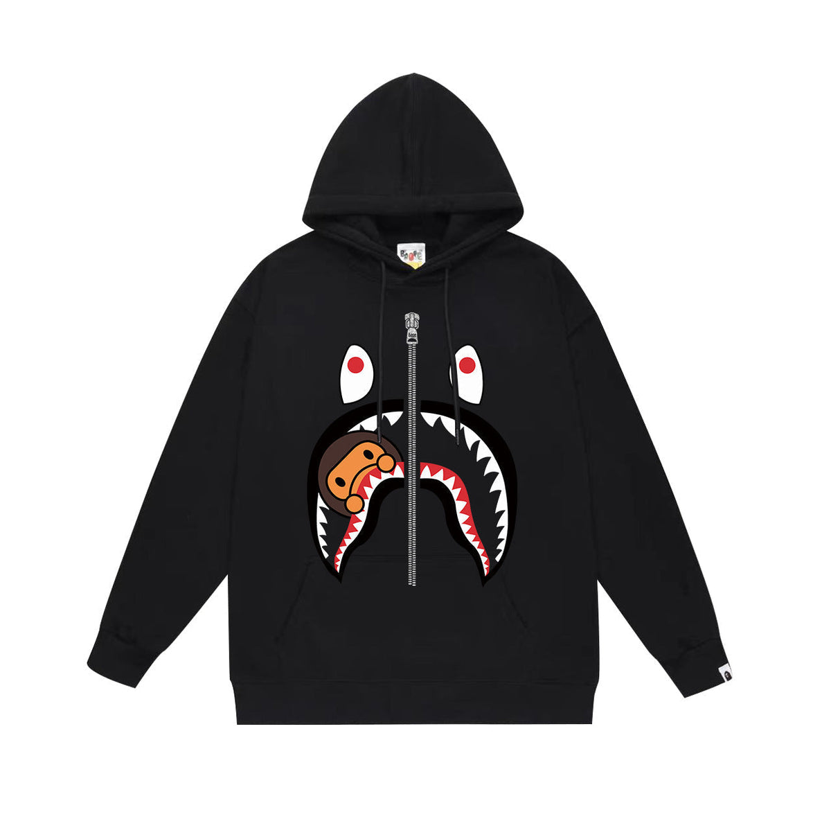 Bathing Shark and ape head print Hoodie Fall / Winter Hooded Sweater (Part 2) NextBlock