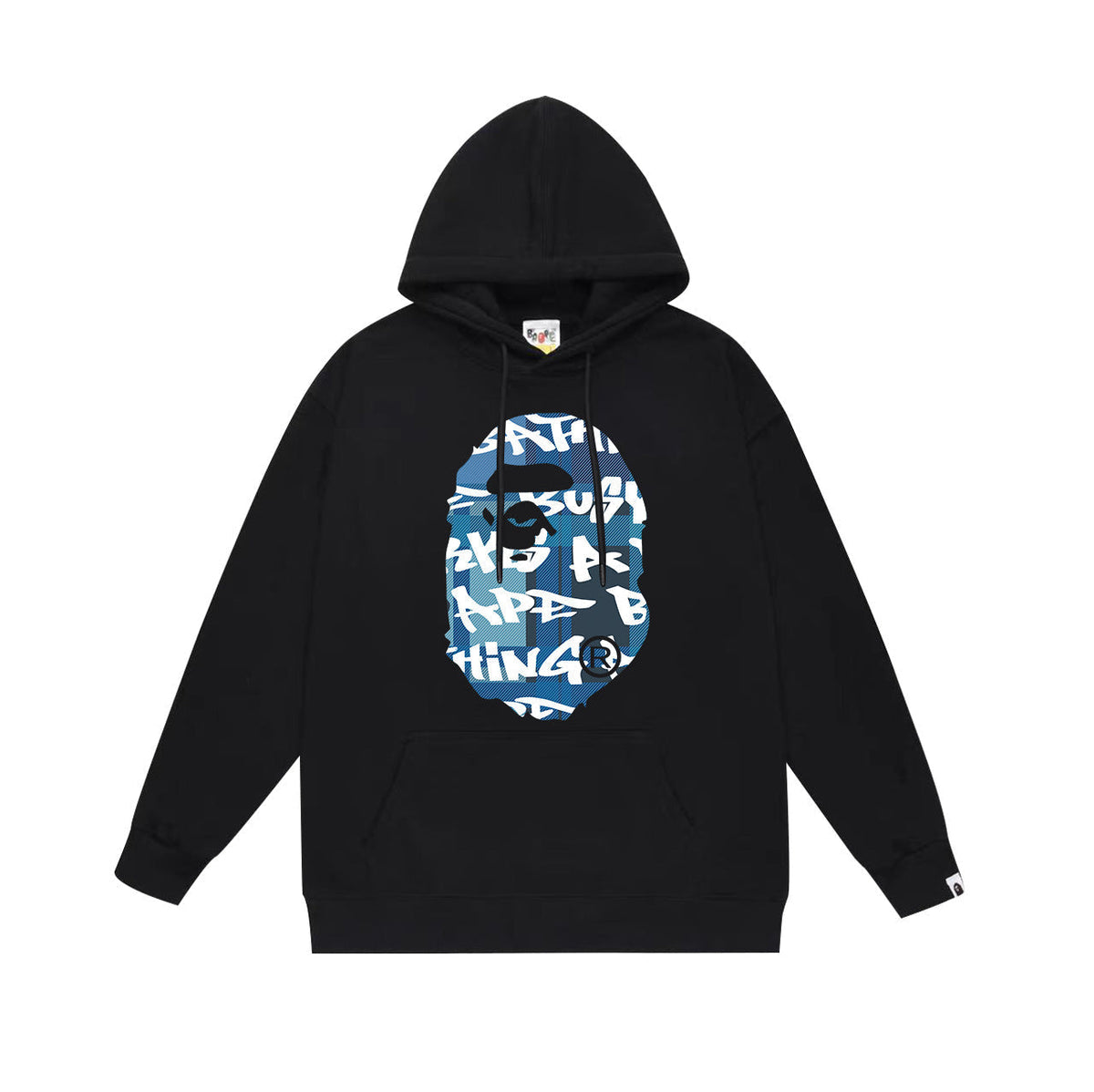 Bathing Shark and ape head print Hoodie Fall / Winter Hooded Sweater (Part 2) NextBlock