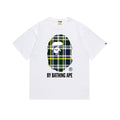 BAPE Bathing Shark and ape head print T Shirt NextBlock
