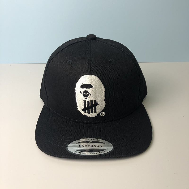Bathing Shark and ape head print Hat Undefeated Baseball Cap Boys and Girls Shade Cap Hat NextBlock