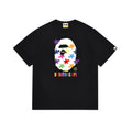BAPE Bathing Shark and ape head print T Shirt NextBlock