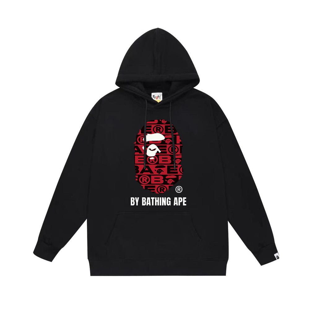 Bathing Shark and ape head print Hoodie Fall / Winter Hooded Sweater (Part 4) NextBlock