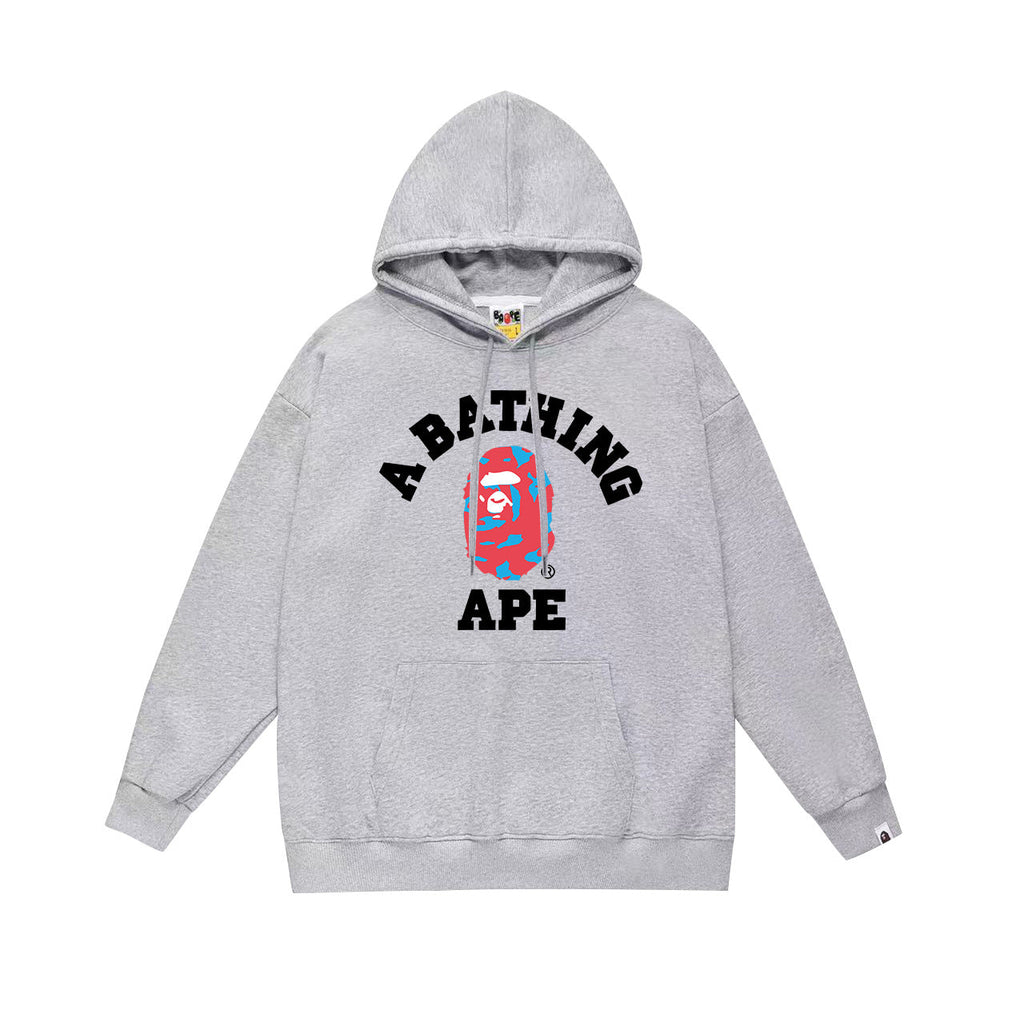 Bathing Shark and ape head print Hoodie Fall / Winter Hooded Sweater (Part 4) NextBlock