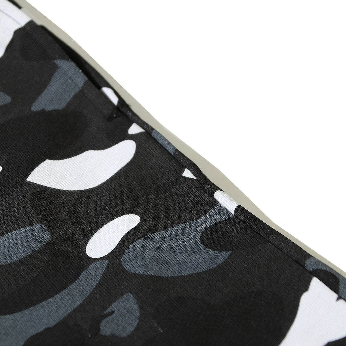 Bathing Shark and ape head print Shorts Yin Yang luminous shark five-point pants straight beach pants NextBlock