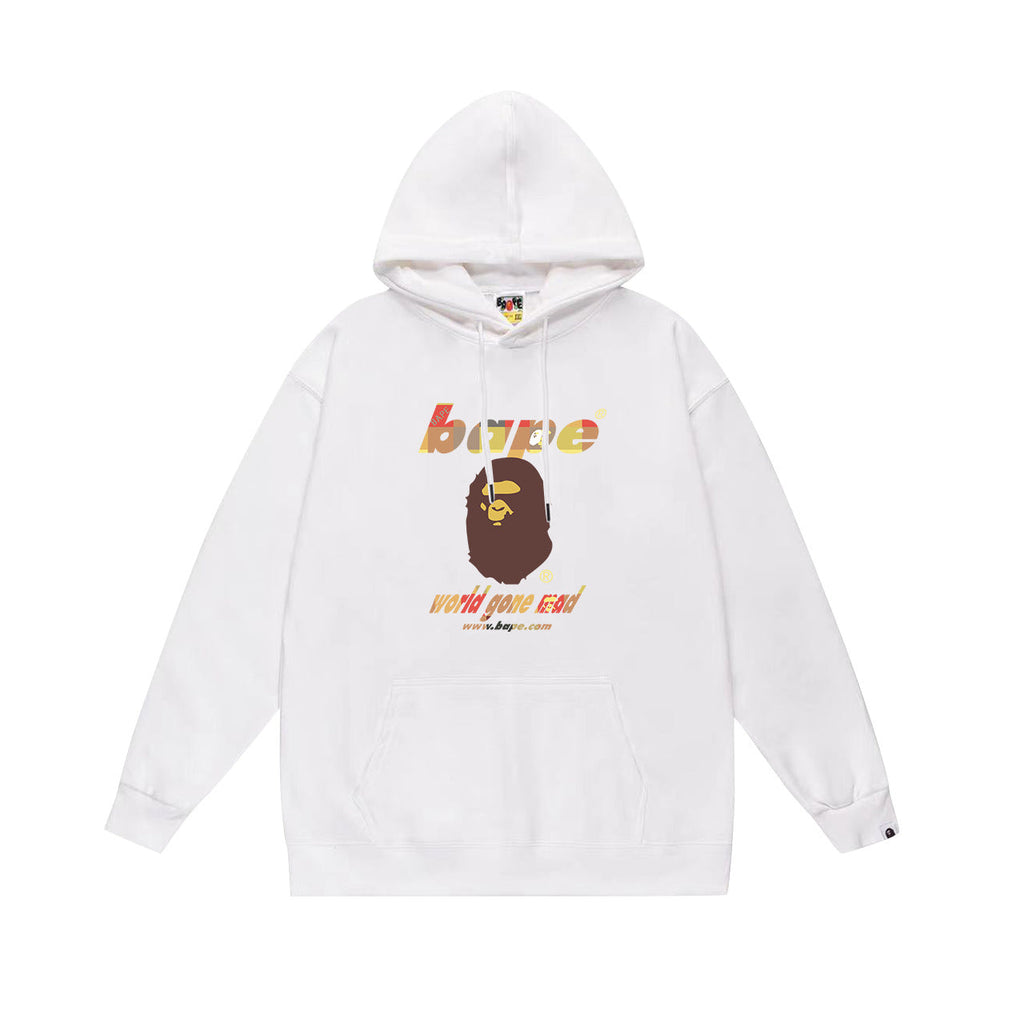 Bathing Shark and ape head print Hoodie Fall / Winter Hooded Sweater (Part 6) NextBlock