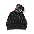 Bathing Shark and ape head print Hoodie Shark Head Double Hat Sweater NextBlock