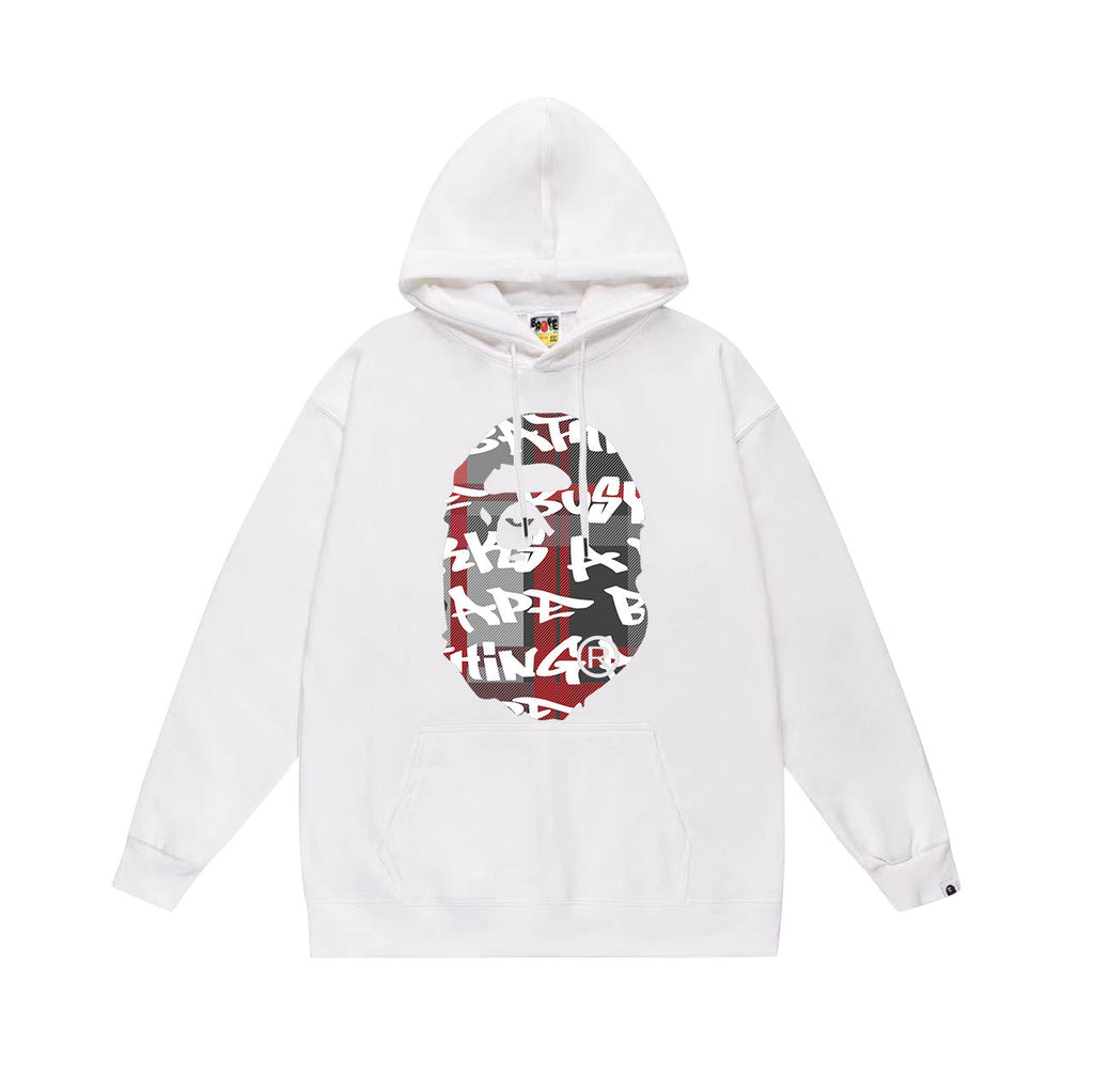 Bathing Shark and ape head print Hoodie Fall / Winter Hooded Sweater (Part 5) NextBlock